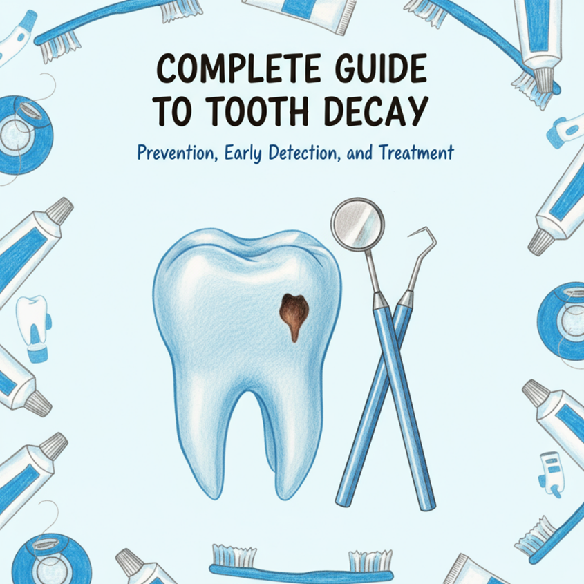 Tooth decay prevention, early detection, and modern dental fillings