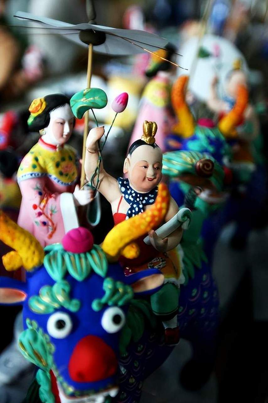Huishan Clay Figurine Pastry